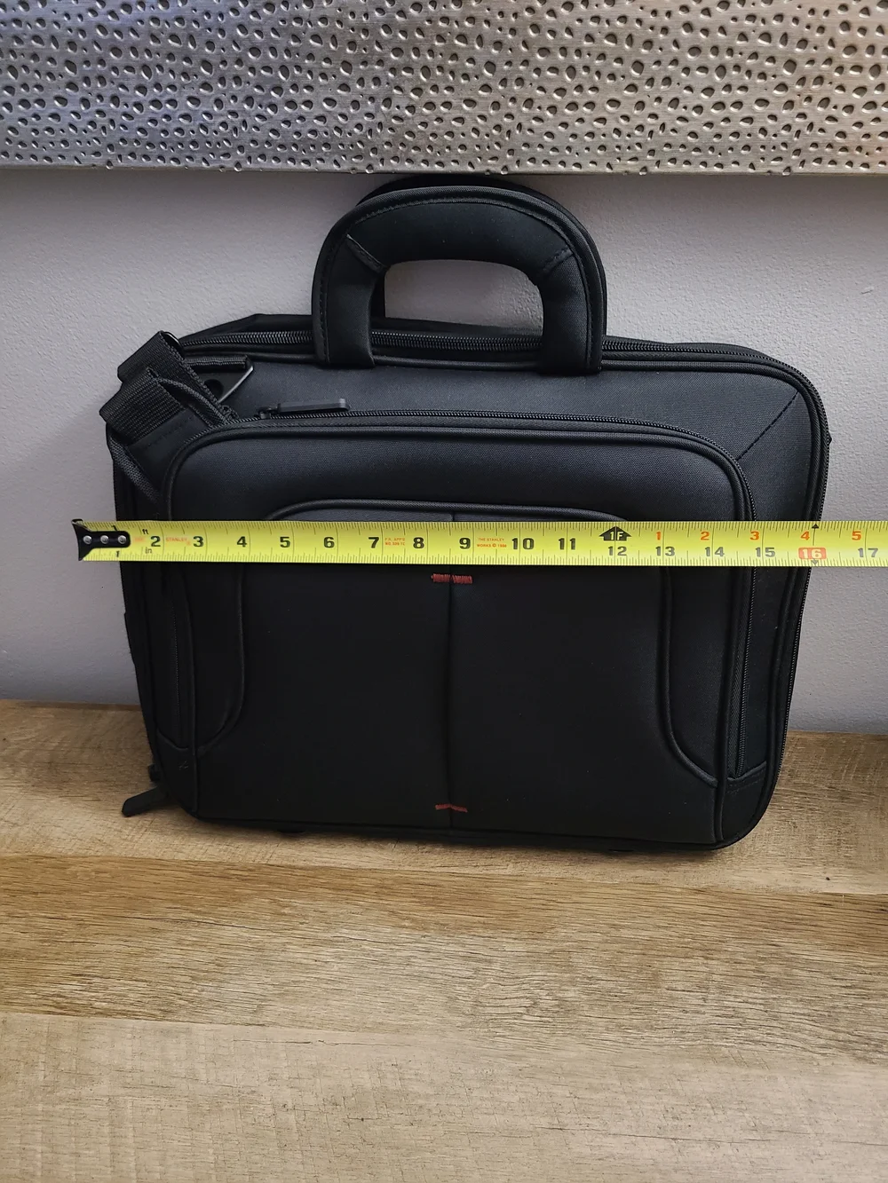 🌟NWOT🌟 ECO STYLE Tech Pro Top Load Checkpoint Friendly Case, Black Laptop Bag
